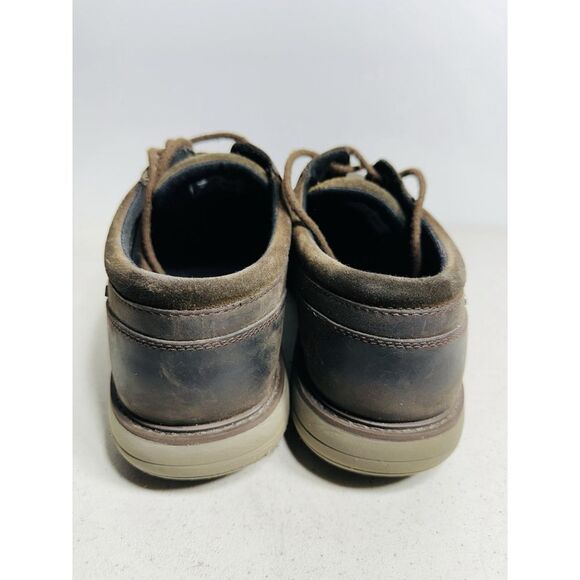 Men's Merrell World Vue Lace Black Slate Brown Oiled Leather J97065W Size 13W - Picture 5 of 8